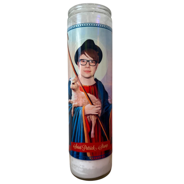 Patrick Stump Devotional Prayer Saint Candle