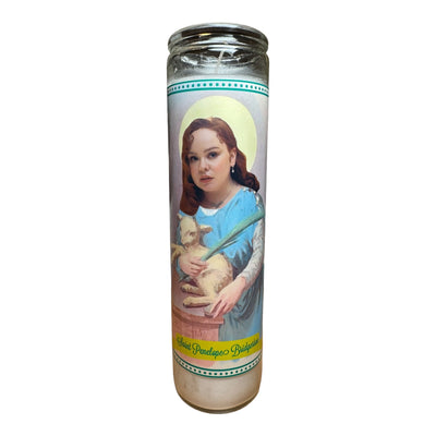 Penelope Bridgerton Devotional Prayer Saint Candle