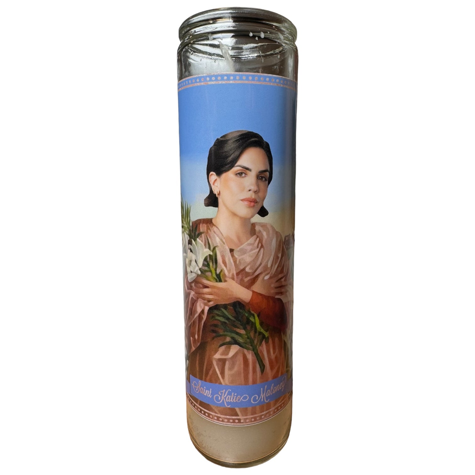 Katie Maloney Devotional Prayer Saint Candle