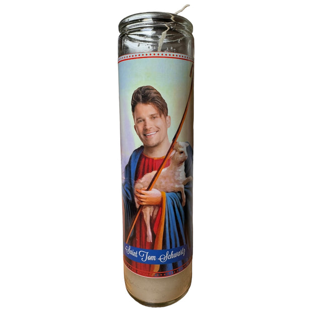 Tom Schwartz Devotional Prayer Saint Candle