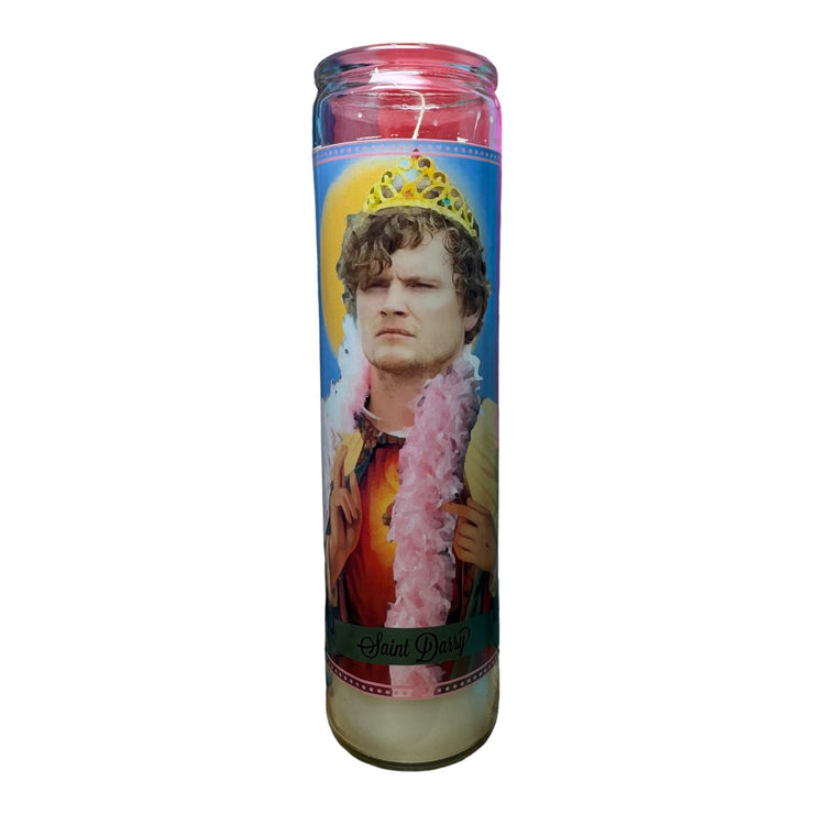 Letterkenny Darry Devotional Prayer Saint Candle