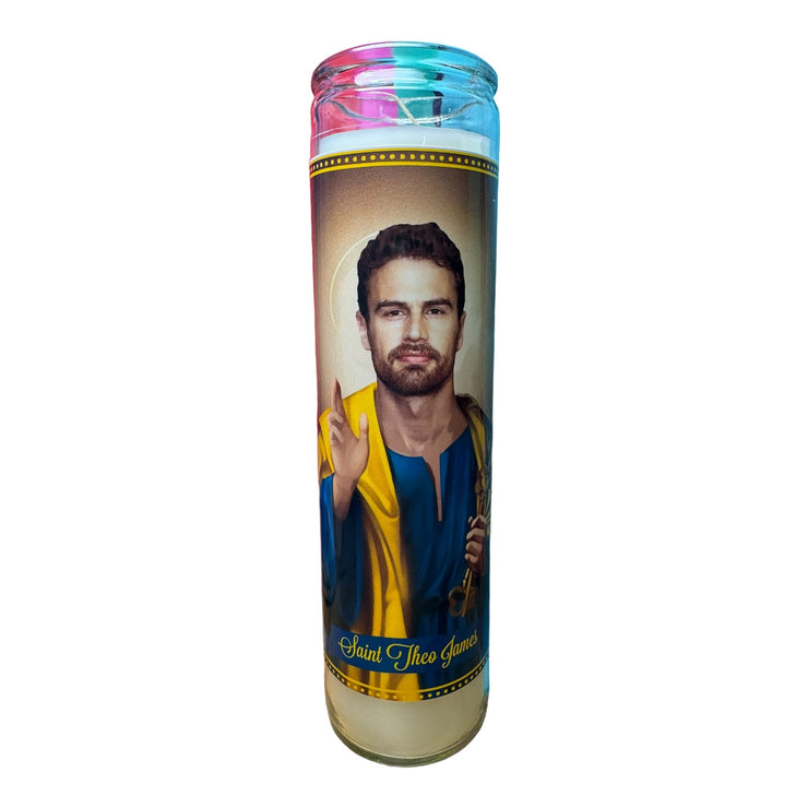 Theo James Devotional Prayer Saint Candle