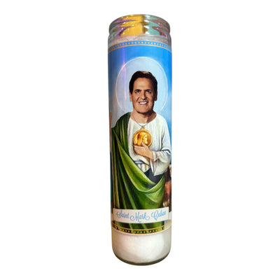 Mark Cuban Devotional Prayer Saint Candle