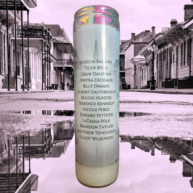 United for New Orleans Memorial Prayer Candle