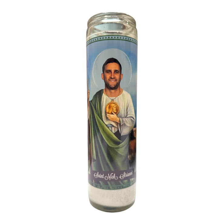 Nick Sirianni Devotional Prayer Saint Candle