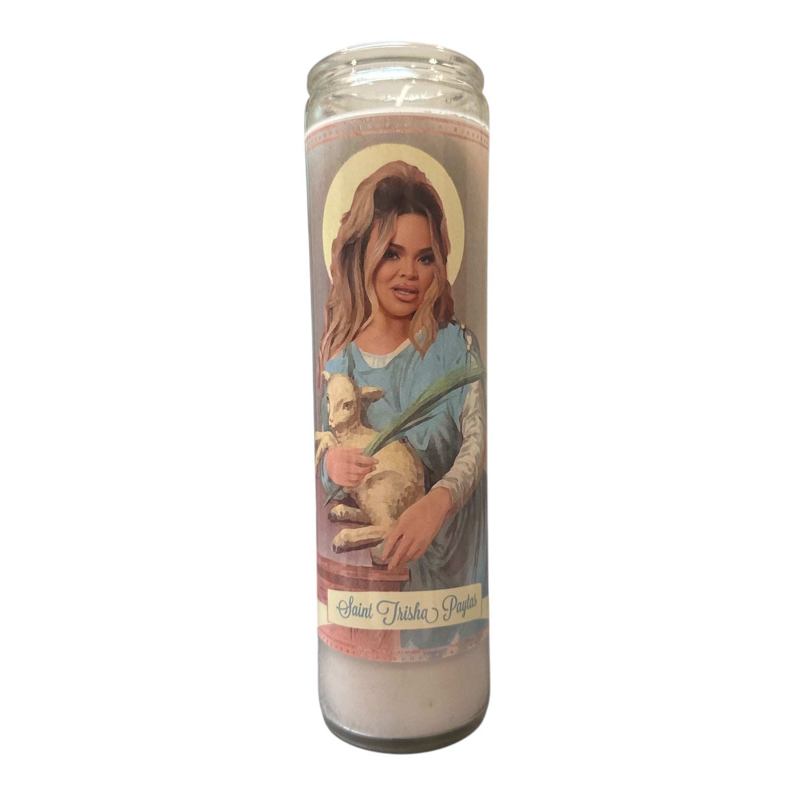 Trisha Paytas Devotional Prayer Saint Candle