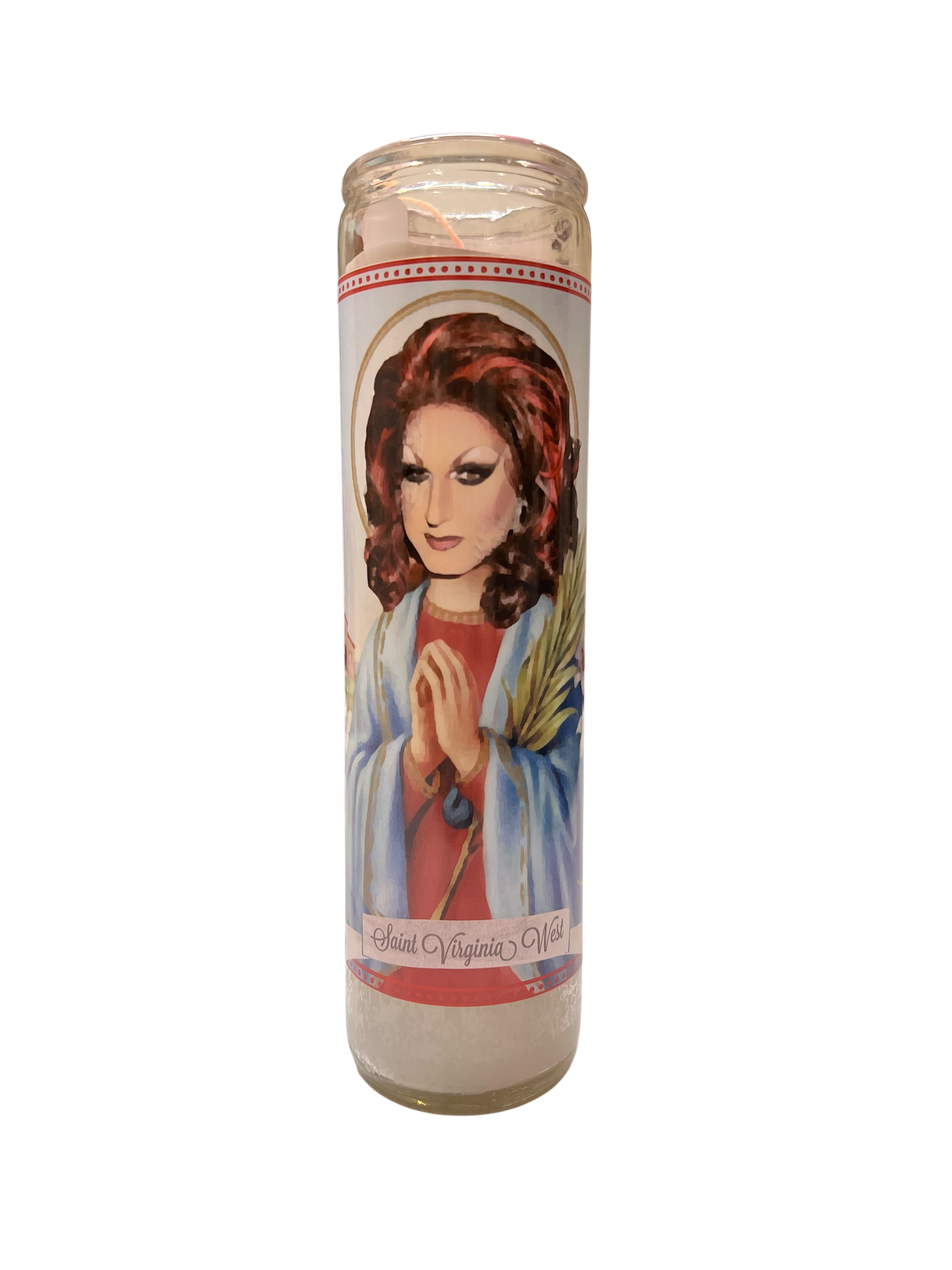 Virginia West Devotional Prayer Saint Candle