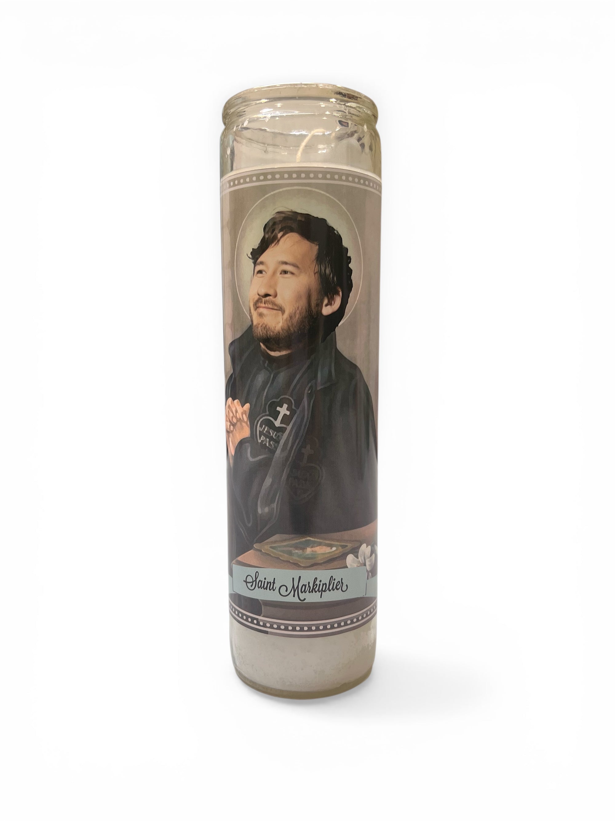 Markiplier Mark Fischbach Devotional Prayer Saint Candle