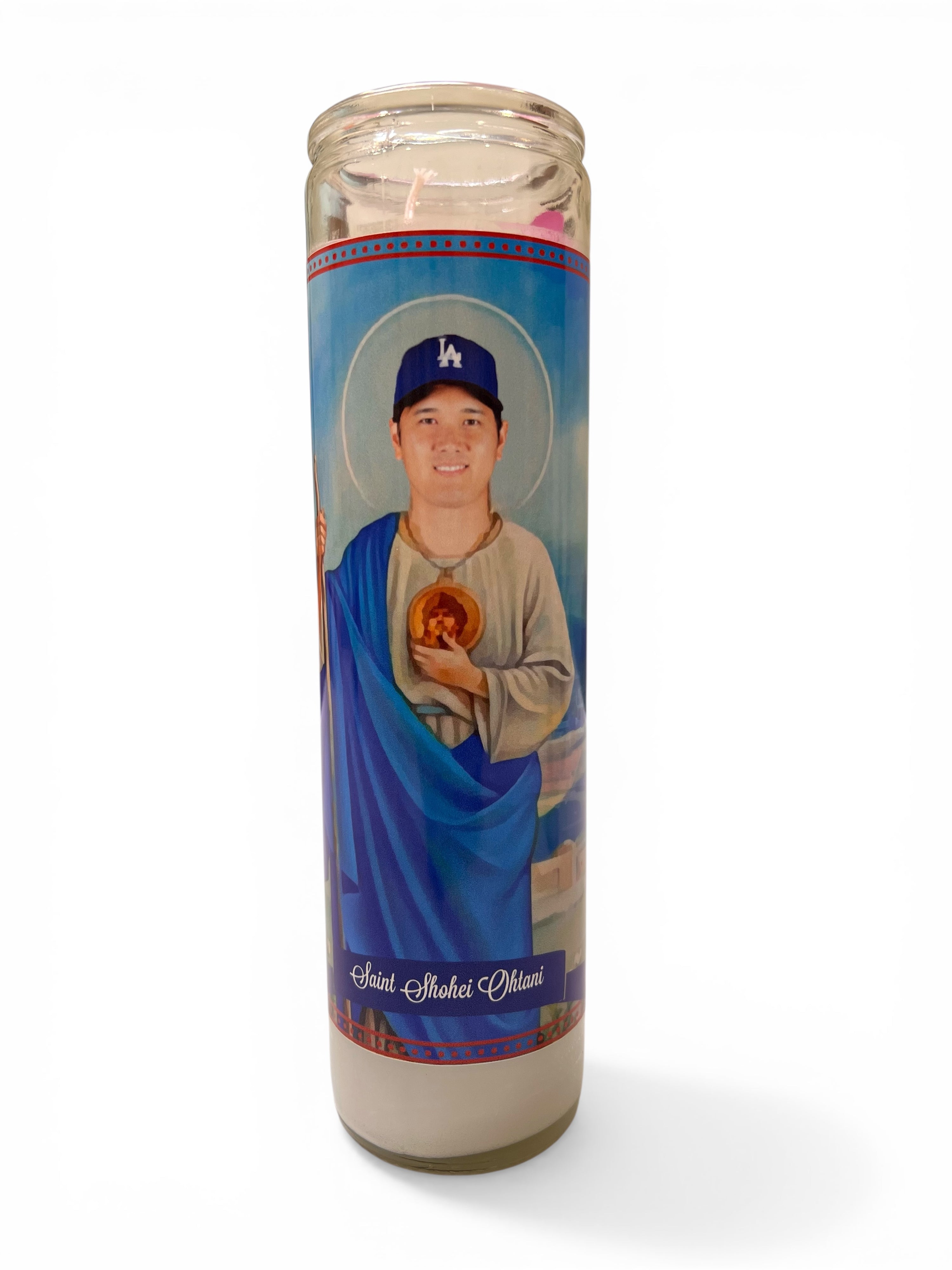 Shohei Ohtani Devotional Prayer Saint Candle