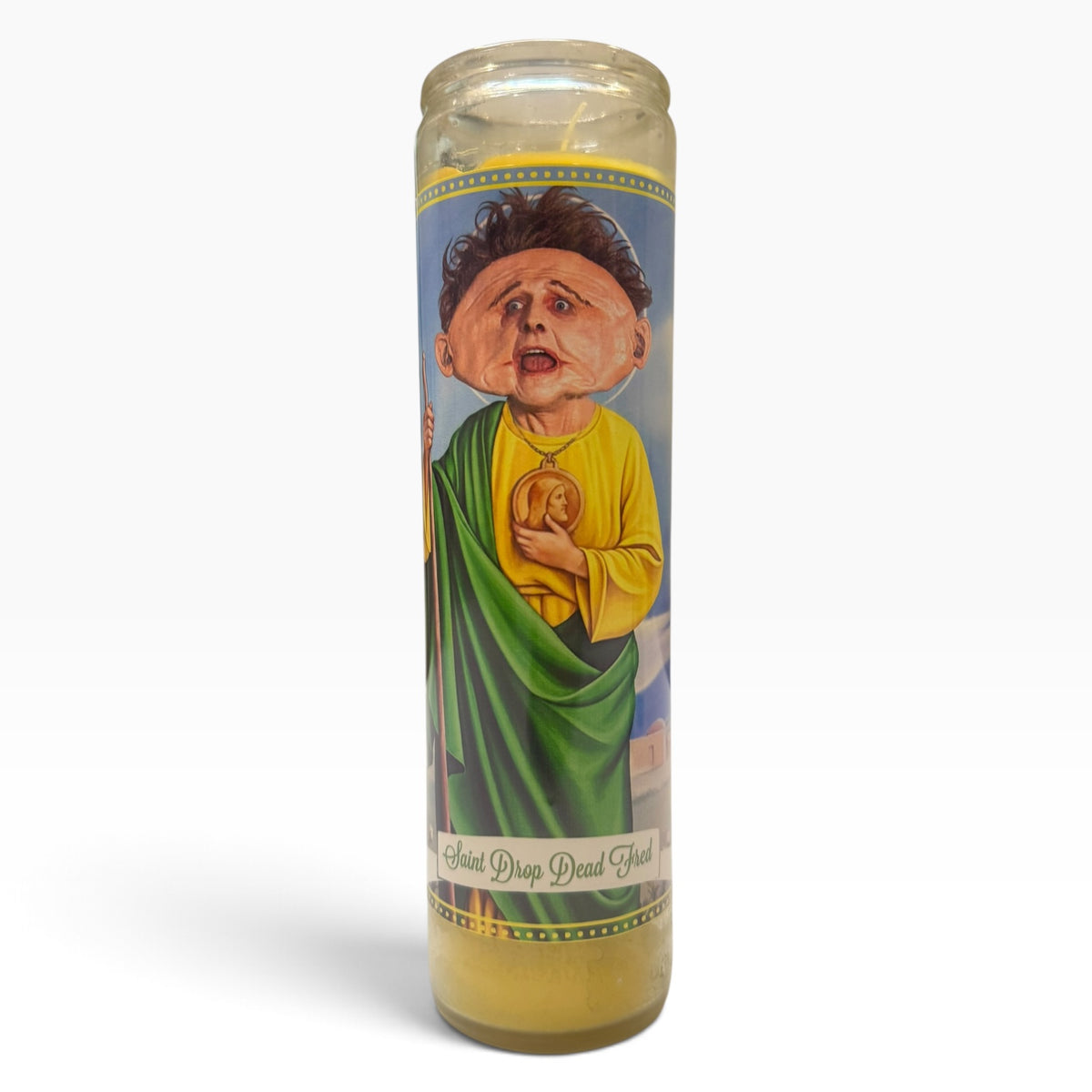 Saint Drop Dead Fred Altar Prayer Candle