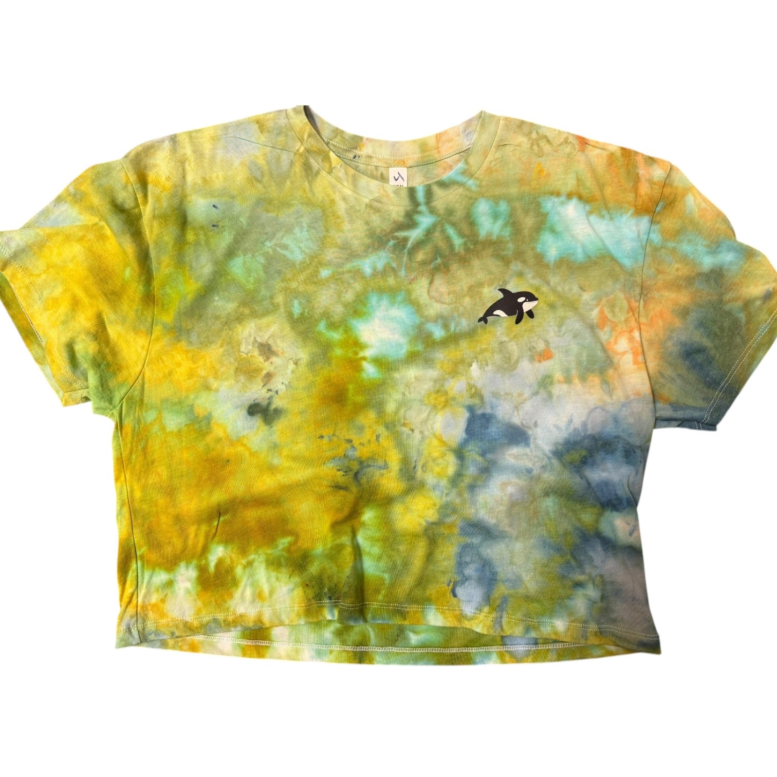 Sink The Rich Hand-Dyed Crop Top