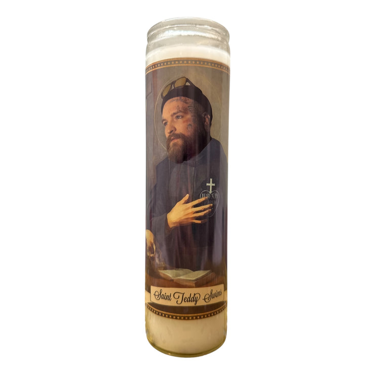 Teddy Swims Devotional Prayer Saint Candle