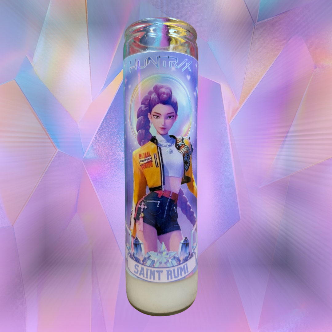 K-Pop Demon Hunters Devotional Prayer Saint Candle Set