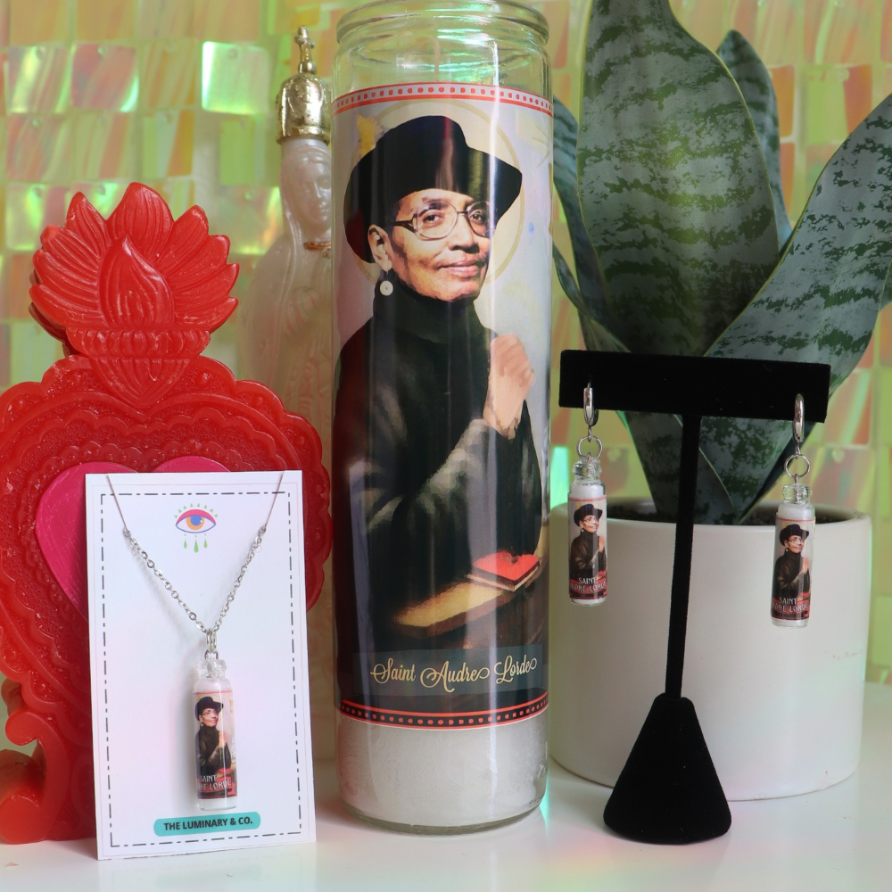 The Luminary & Co. x Studio Dyphna Limited Edition Audre Lorde Wearable Designs