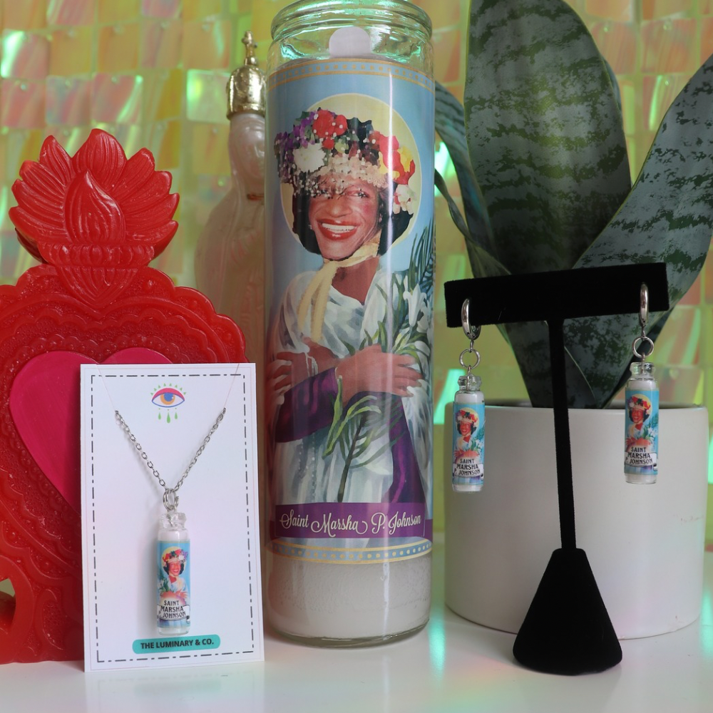 The Luminary & Co. x Studio Dyphna Limited Edition Marsha P Johnson Wearable Designs
