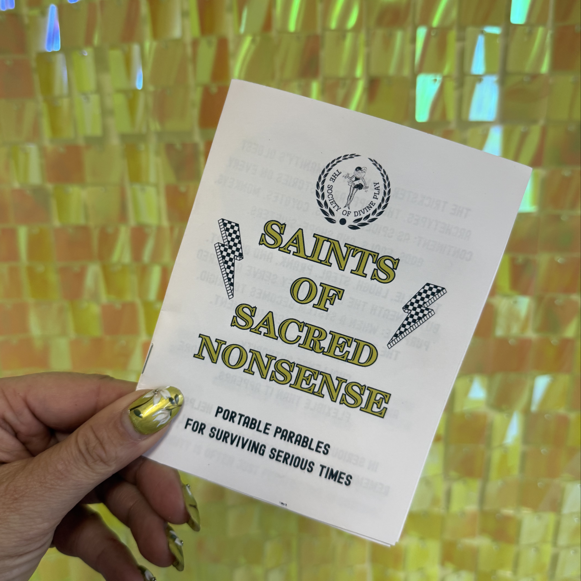 Saints of Sacred Nonsense Zine