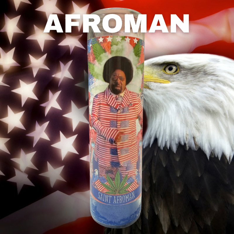 The Luminary Afroman Altar Prayer Candle
