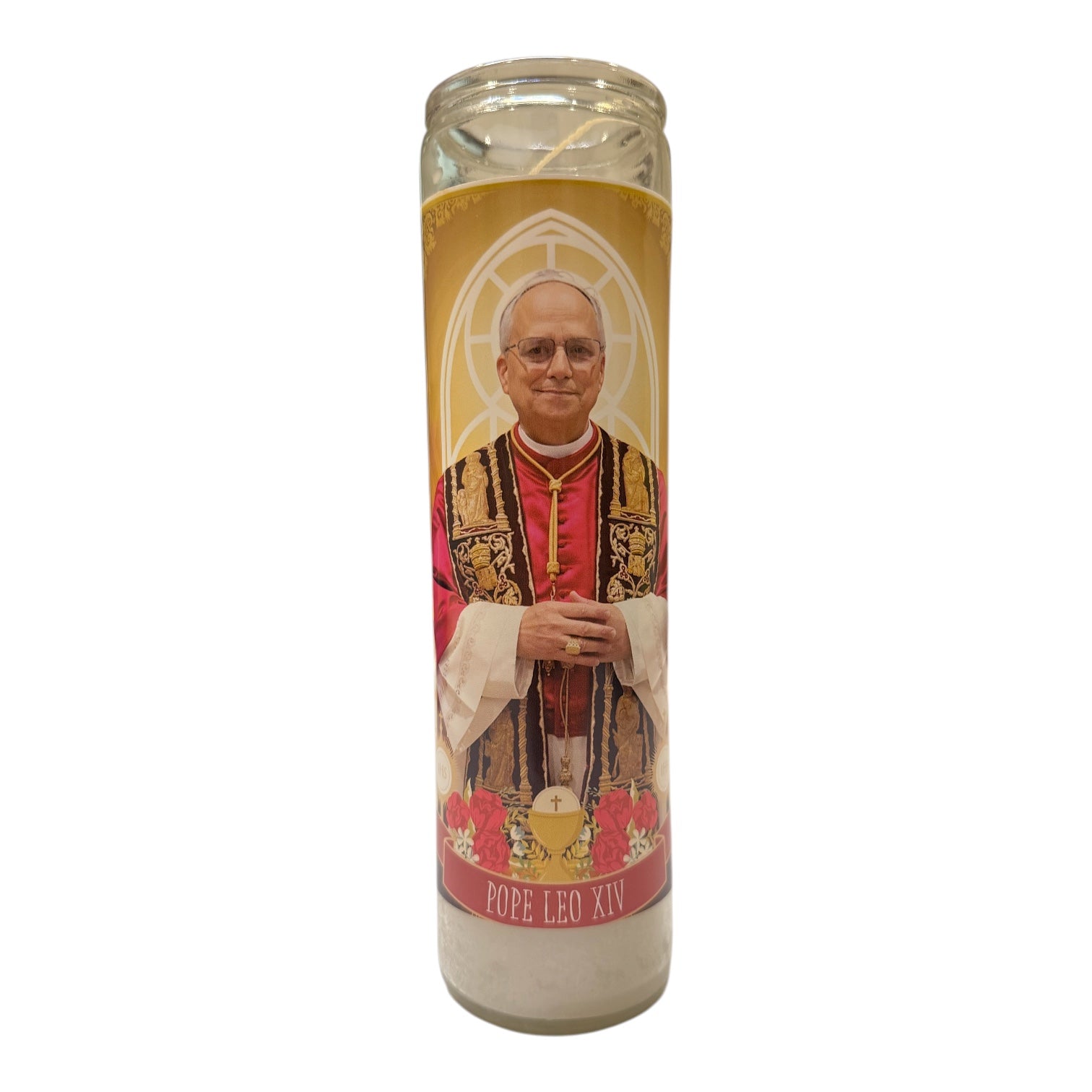 The Luminary Pope Leo XIV Prayer Candle