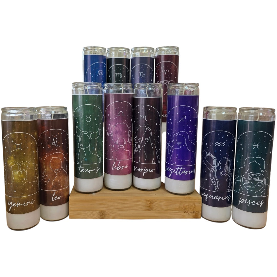 Minimalist Zodiac Devotional Candle