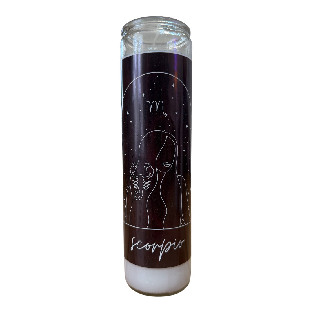 Minimalist Zodiac Devotional Candle