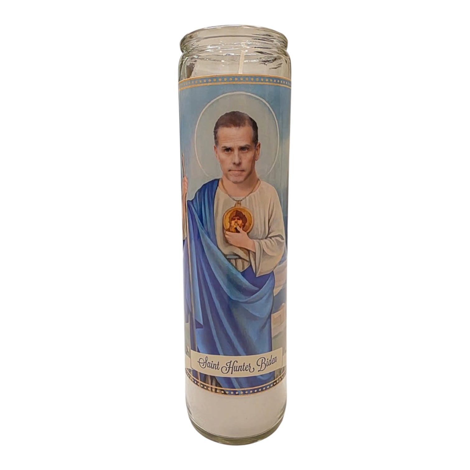Hunter Biden Devotional Prayer Saint Candle