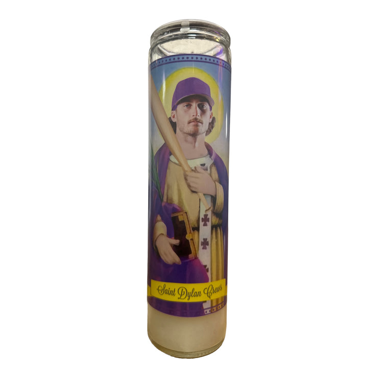 Dylan Crews Devotional Prayer Saint Candle