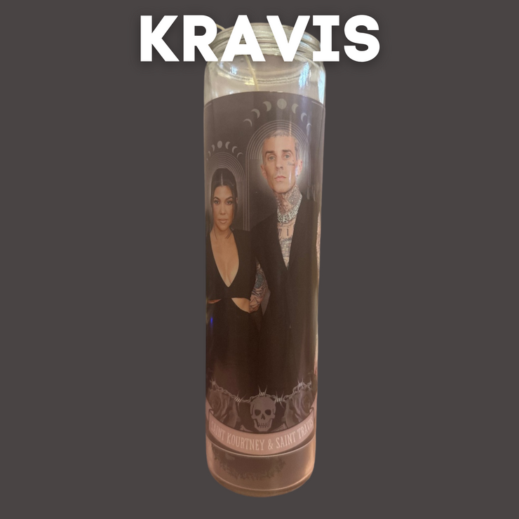 The Luminary Kourtney & Travis Altar Prayer Candle