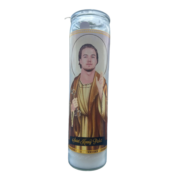 Kenny Pickett Devotional Prayer Saint Candle