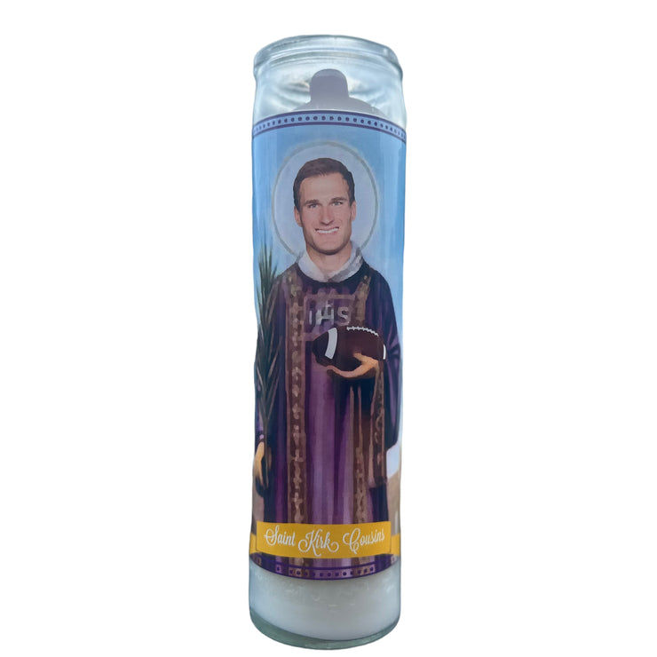 Kirk Cousins Devotional Prayer Saint Candle