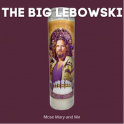 The Luminary The Big Lebowski Jeff Bridges Altar Prayer Candle - The Luminary and Co. 