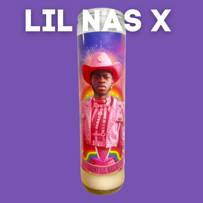 The Luminary Lil Nas X Altar Prayer Candle