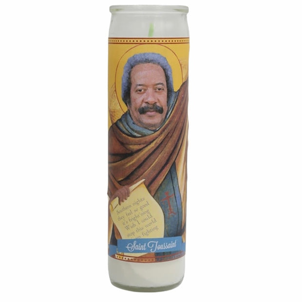 Allen Toussaint Devotional Prayer Saint Candle - Mose Mary and Me