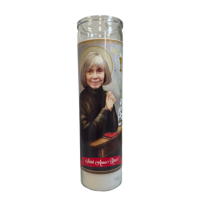 Anne Rice Devotional Prayer Saint Candle - Mose Mary and Me