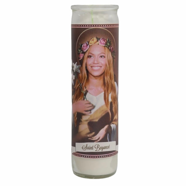 Beyoncé (Version 4) Devotional Prayer Saint Candle - Mose Mary and Me