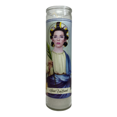Boyfriend Devotional Prayer Saint Candle - Mose Mary and Me