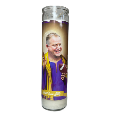 Brian Kelly Devotional Prayer Saint Candle - Mose Mary and Me