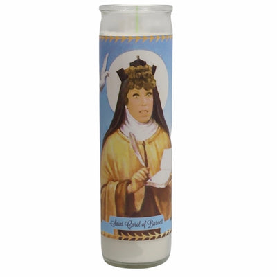 Carol Burnett Devotional Prayer Saint Candle - Mose Mary and Me