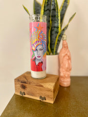 Chelsea Merrill Amy Winehouse Devotional Prayer Saint Candle - Mose Mary and Me