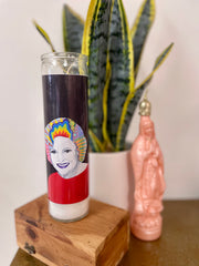 Chelsea Merrill Betty White "Rose" Devotional Prayer Saint Candle - Mose Mary and Me