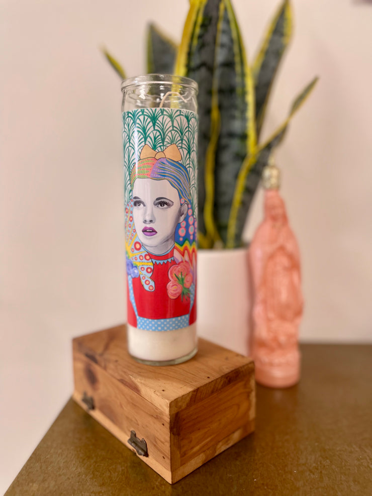Chelsea Merrill "Dorothy" Judy Garland Devotional Prayer Saint Candle - Mose Mary and Me