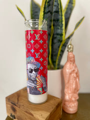 Chelsea Merrill Lil Wayne Devotional Prayer Saint Candle - Mose Mary and Me