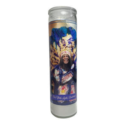 Chief Monk Boudreaux Devotional Prayer Saint Candle - Mose Mary and Me