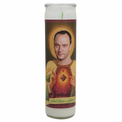 Dave Matthews Devotional Prayer Saint Candle - Mose Mary and Me