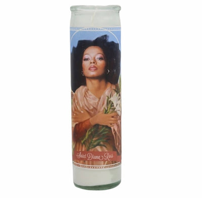 Diana Ross Devotional Prayer Saint Candle - Mose Mary and Me