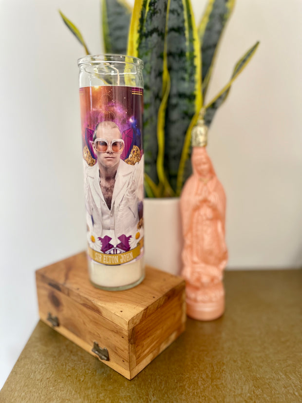 The Luminary Elton John Altar Candle - Mose Mary and Me