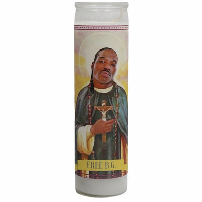 B.G. Devotional Prayer Saint Candle - Mose Mary and Me