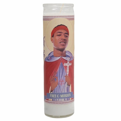 C Murder Devotional Prayer Saint Candle - Mose Mary and Me