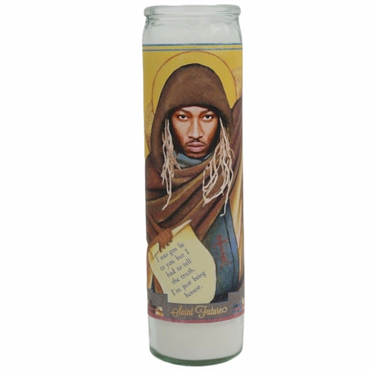 Future Devotional Prayer Saint Candle - Mose Mary and Me