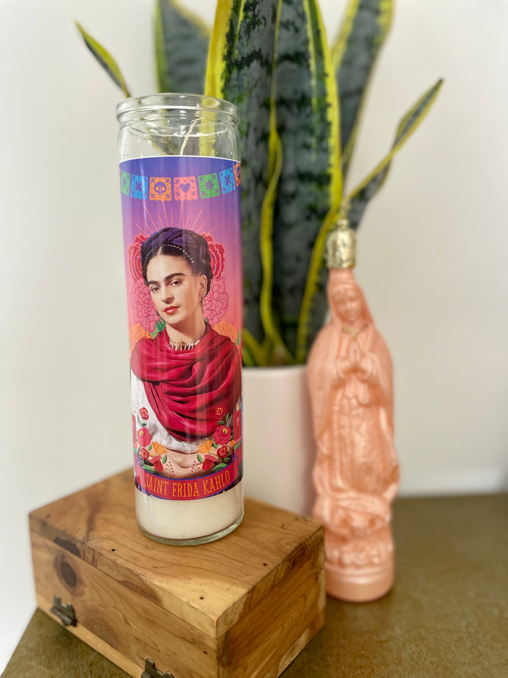 The Luminary Frida Altar Candle - Mose Mary and Me