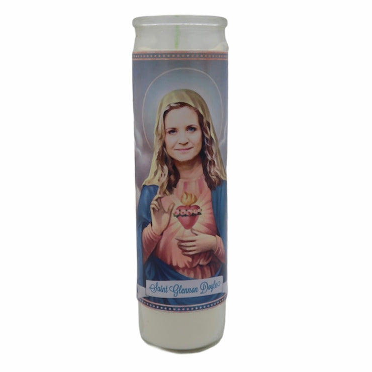 Glennon Doyle Devotional Prayer Saint Candle - Mose Mary and Me